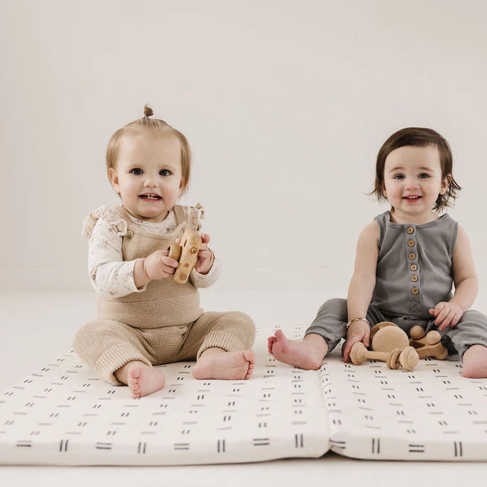 Toki Mats Padded Play Mat, Mudcloth Vegan Leather, Multiple Sizes - Image 7