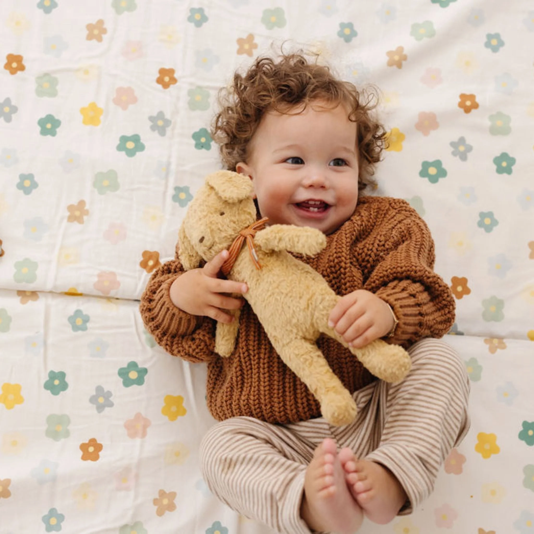 Toki Kids Playful Posies Organic Cotton Mat - Image 16