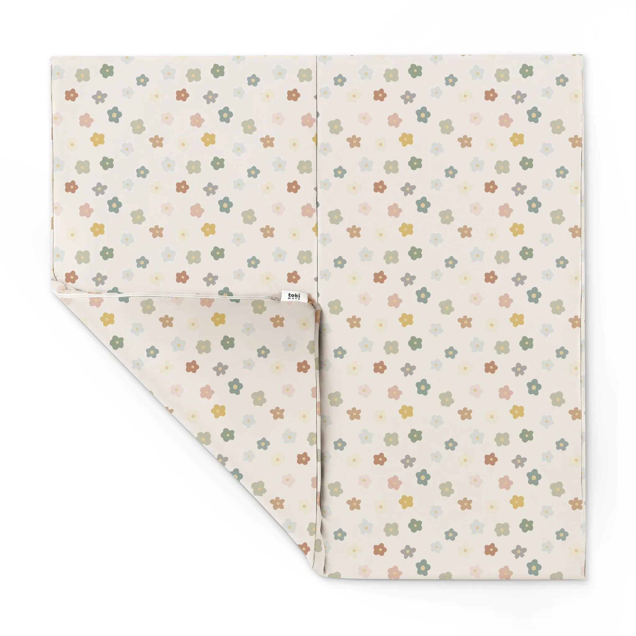 Toki KIds Playful Posies Vegan Leather Mat