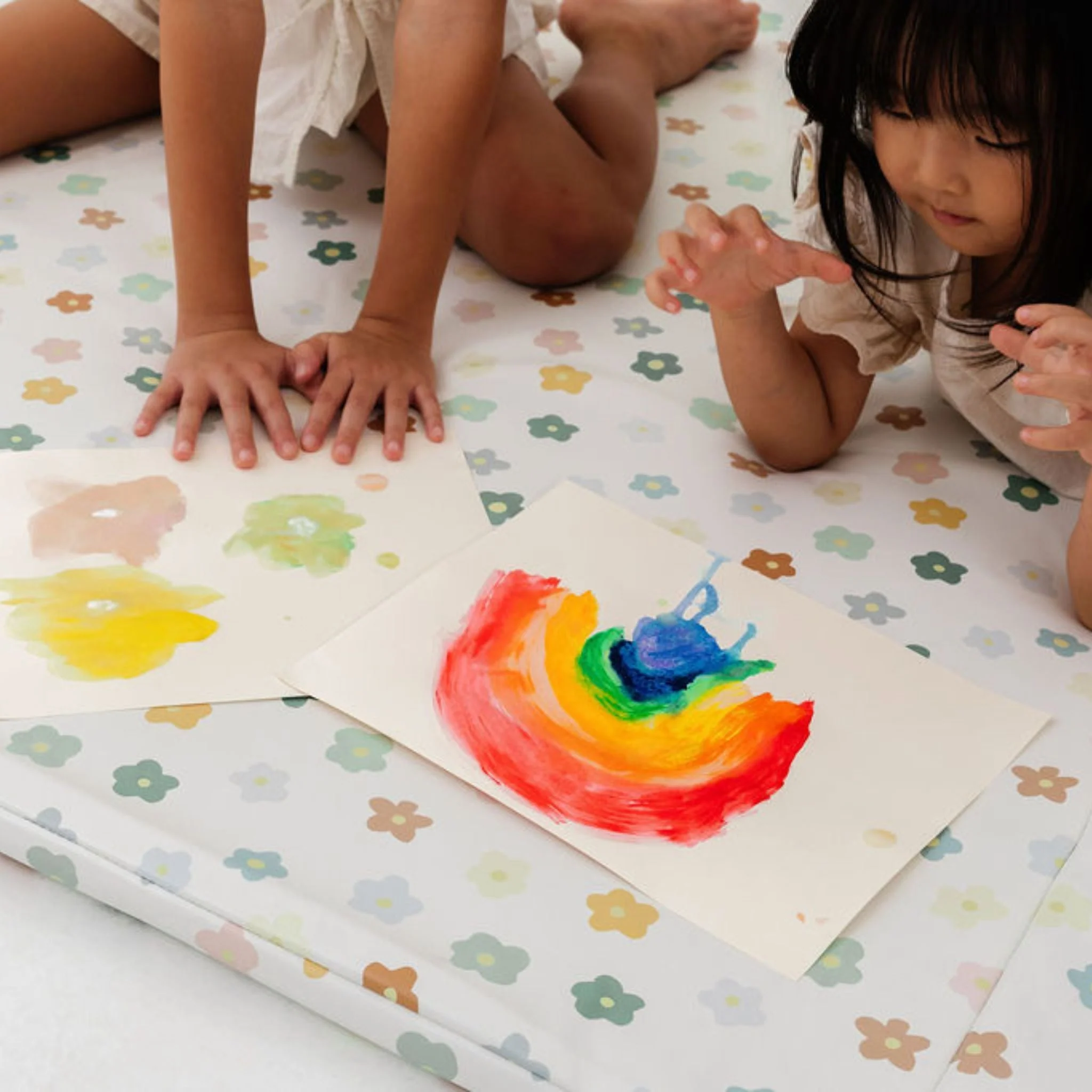 Toki KIds Playful Posies Vegan Leather Mat - Image 13
