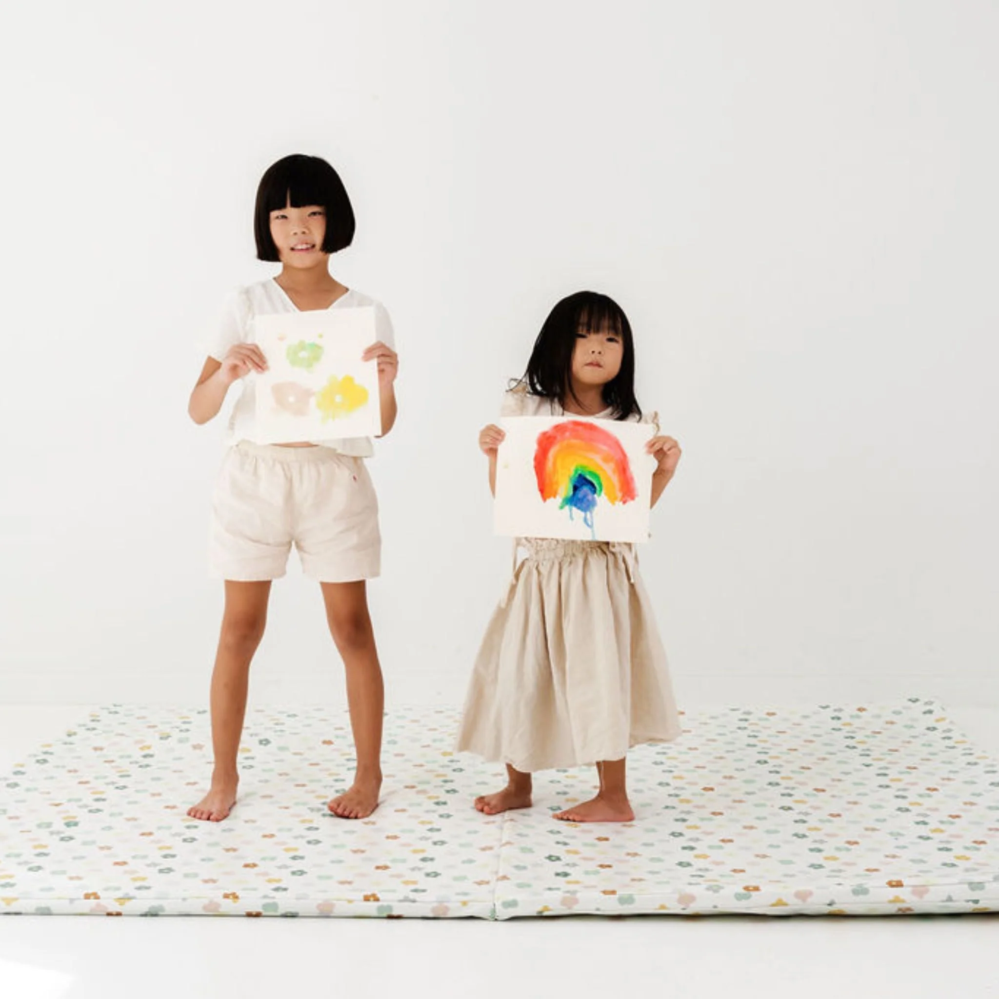 Toki KIds Playful Posies Vegan Leather Mat - Image 14