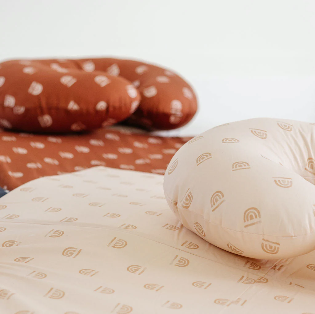 Toki Mats Padded Play Mat, Rainbow Stamp in Cream, Multiple Sizes - Image 26