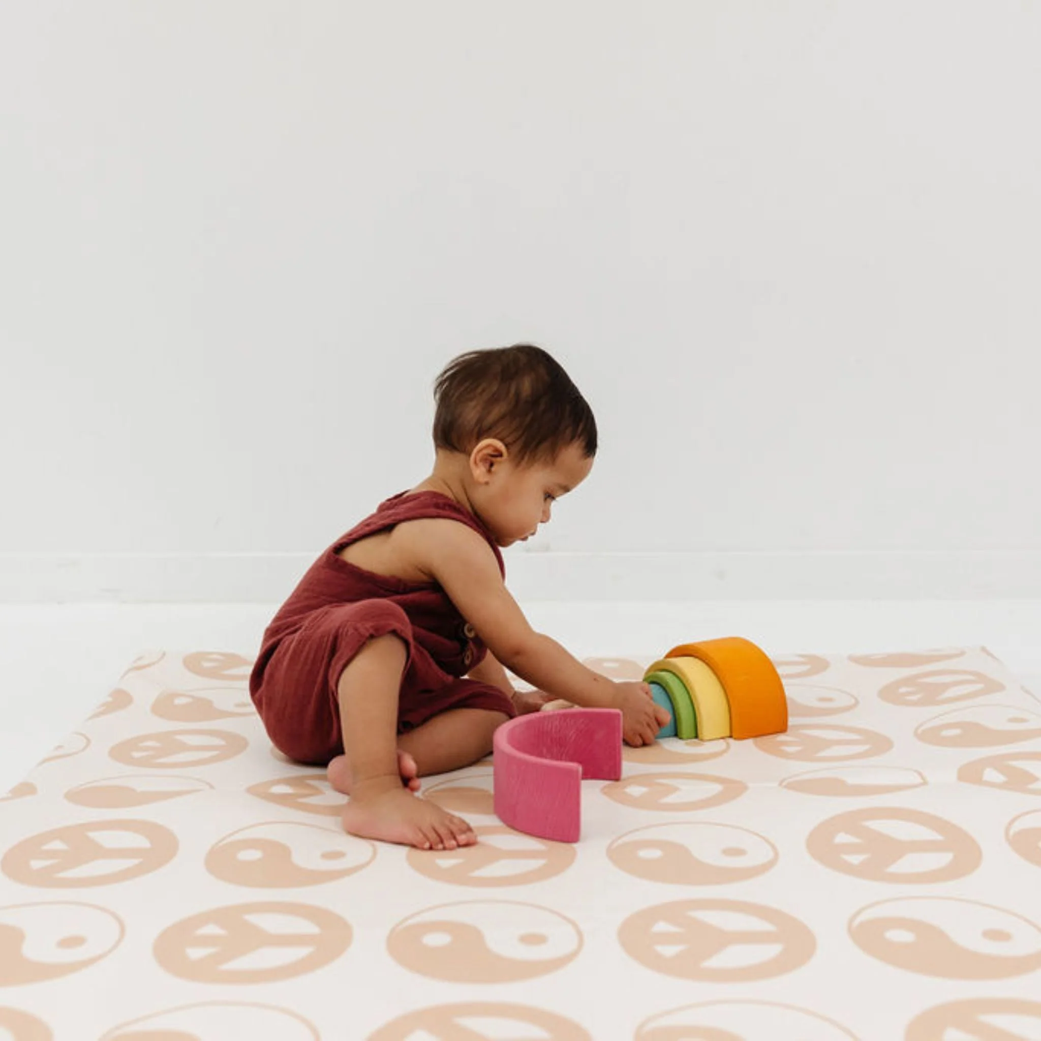 Toki Kids Yin Yang Vegan Leather Mat - Image 3