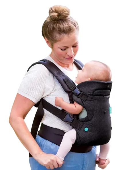 Infantino Flip 4-in-1 Convertible Carrier, Black