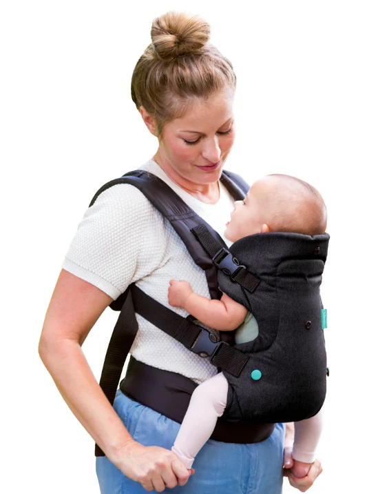 Infantino Flip 4-in-1 Convertible Carrier, Black - Image 2