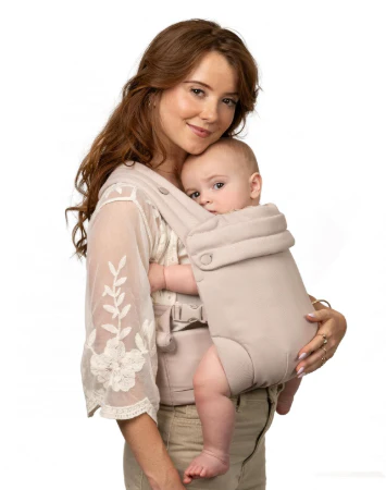 Infantino Honey Blossom Baby Carrier, Toasted Almond