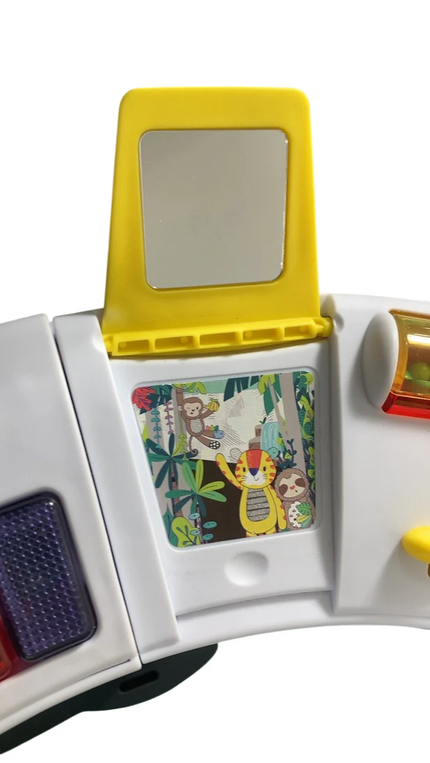 Infantino Music & Lights 3-in-1 Discovery Booster, Teal - Image 5