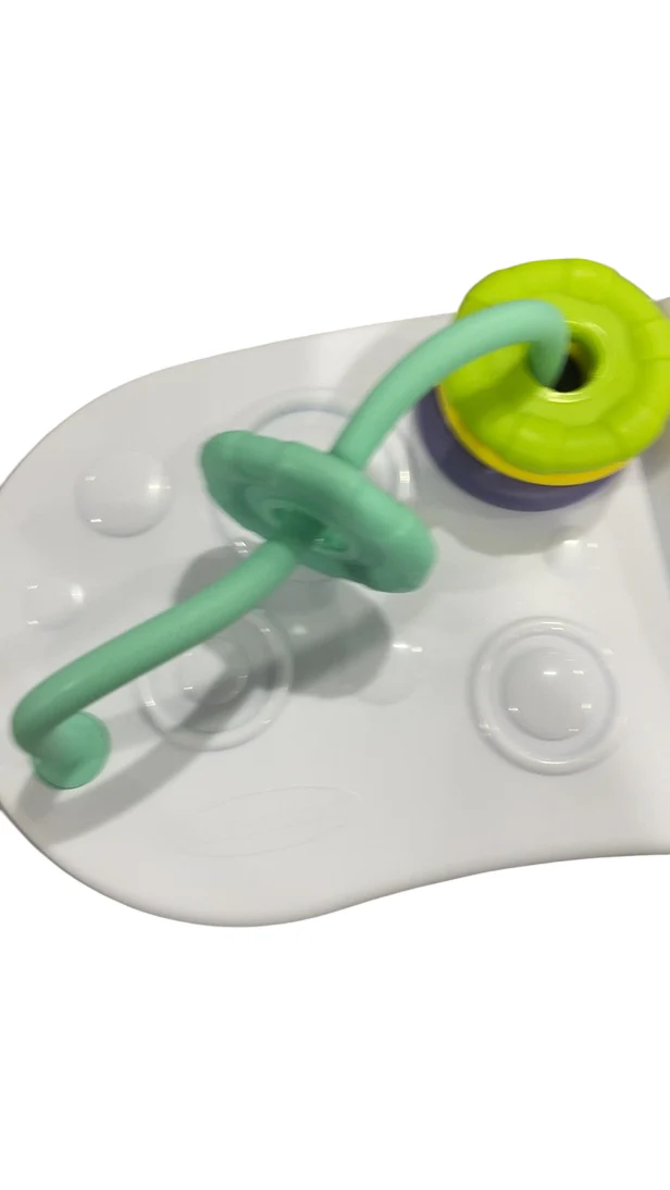 Infantino Music & Lights 3-in-1 Discovery Booster, Teal - Image 9