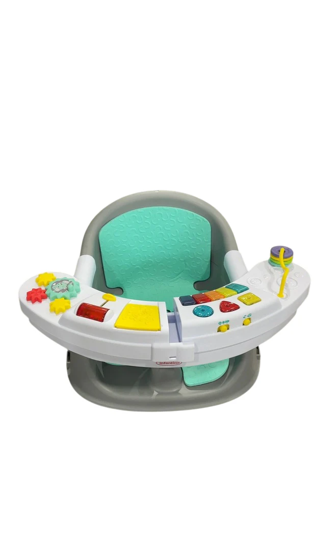 Infantino Music & Lights 3-in-1 Discovery Booster, Teal
