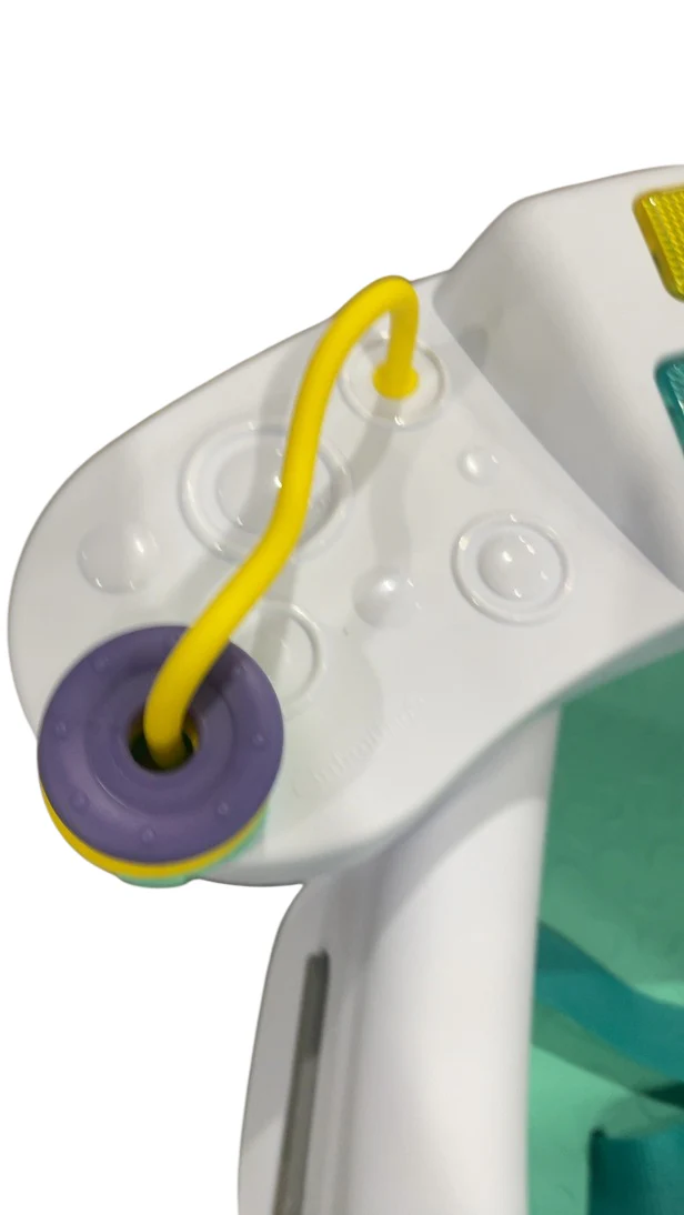 Infantino Music & Lights 3-in-1 Discovery Booster, Teal - Image 4