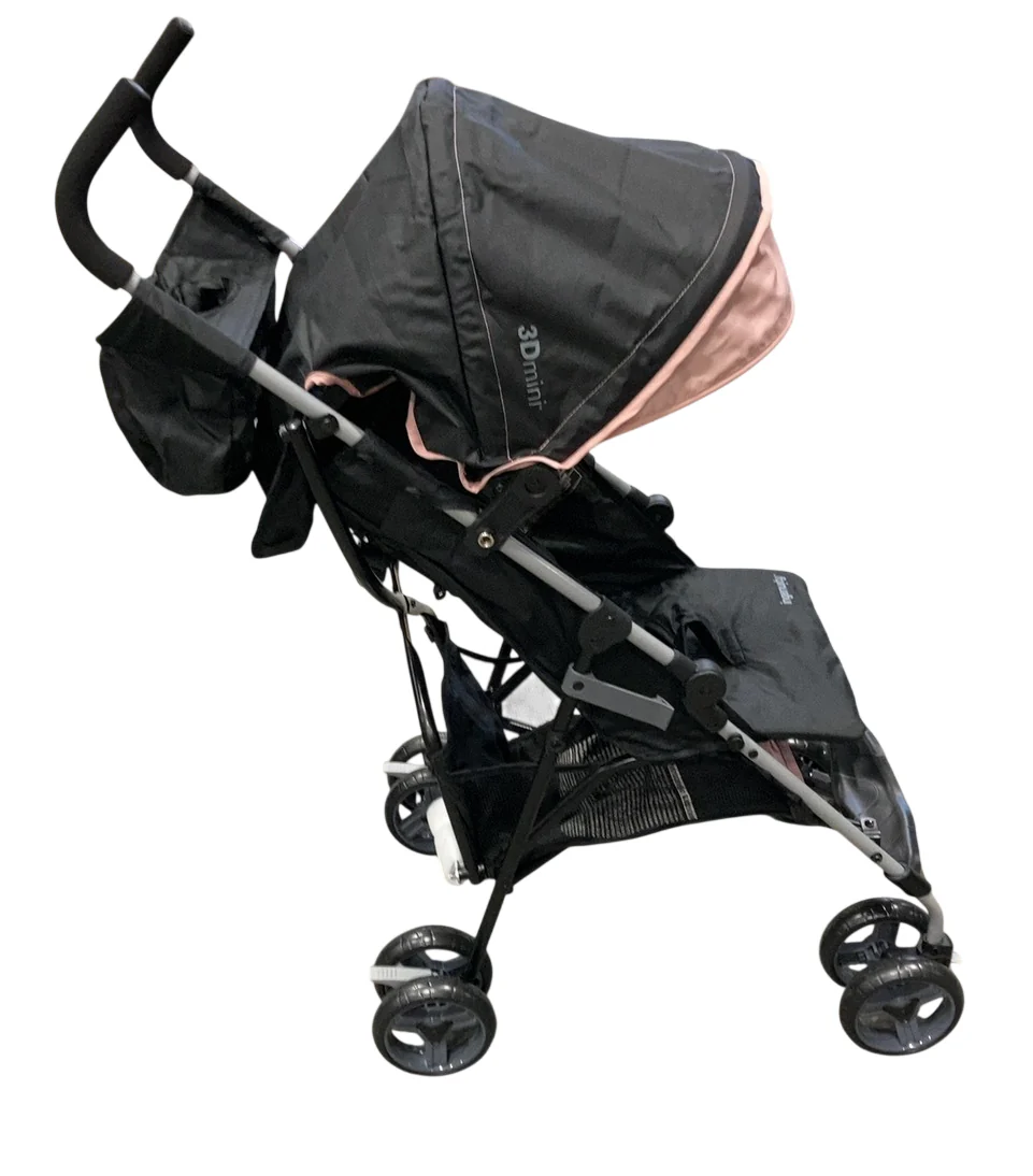 Ingenuity 3D Mini Convenience Stroller, Dusty Rose Pink - Image 2