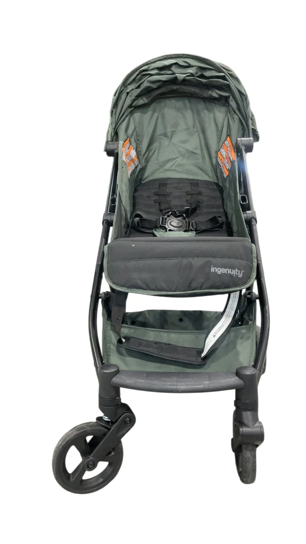 Ingenuity 3Dquickclose CS+ Compact Fold Stroller, Forest Green - Image 3