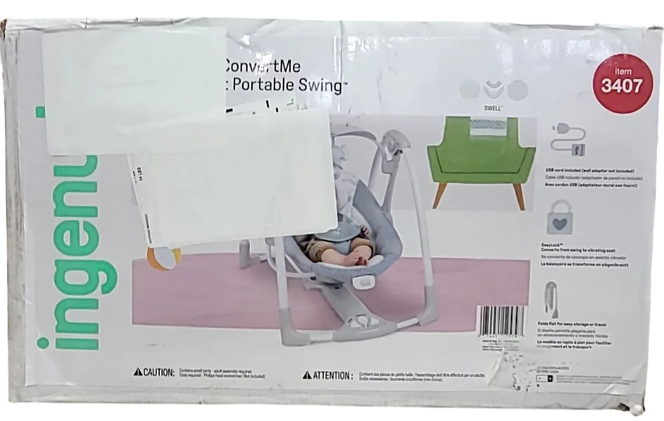 Ingenuity ConvertMe Swing-2-Seat, Swell - Image 4