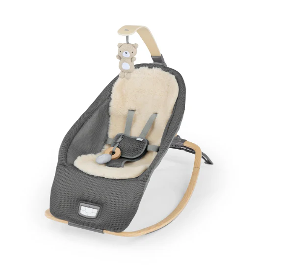 Ingenuity Every Season 2-in-1 Baby Rocker & Seat, Wesley (Grey)