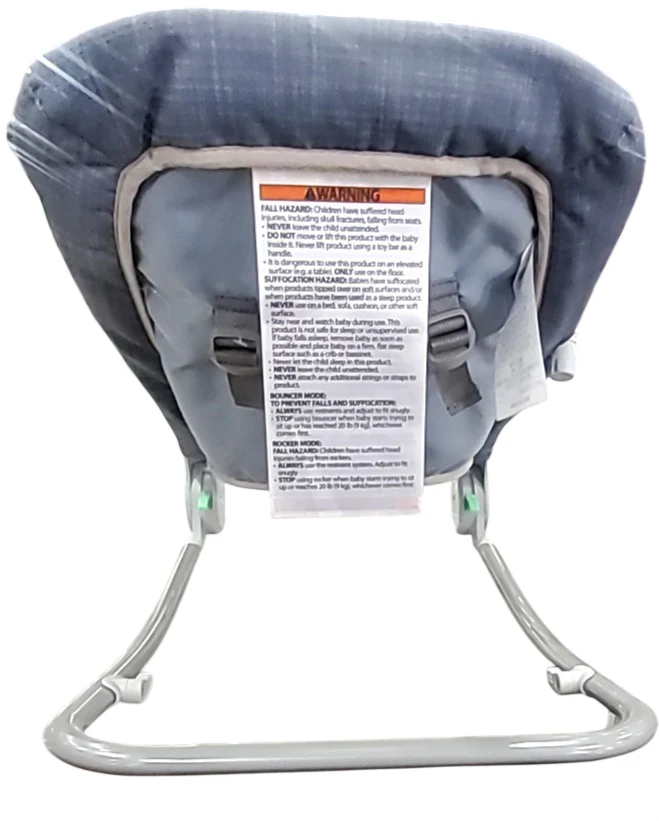 Ingenuity Happy Belly Rock-to-Bounce Massage Seat, Chambray - Image 3