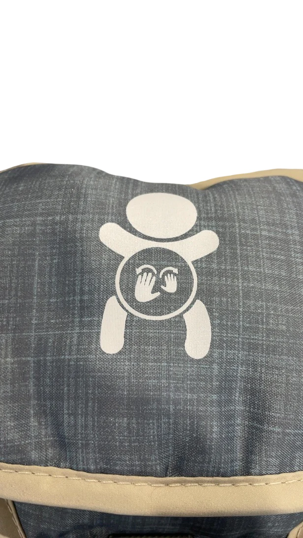 Ingenuity Happy Belly Rock-to-Bounce Massage Seat, Chambray - Image 6