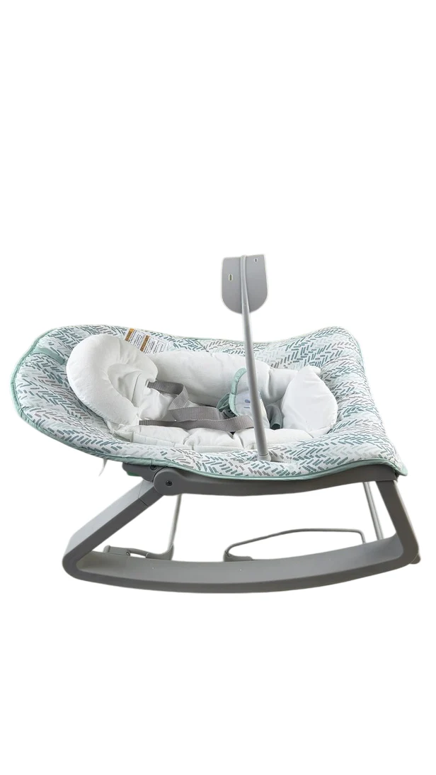 Ingenuity Keep Cozy 3-in-1 Grow With Me Bouncer & Rocker, Spruce - Image 2