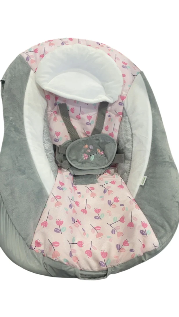 Ingenuity Simple Comfort 2-in-1 Swing Rocker, Pink Cassidy - Image 2