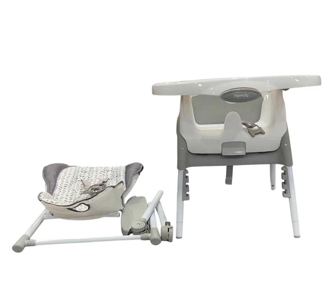 Ingenuity Trio Foldaway 6-in-1 High Chair, Quill - Image 3