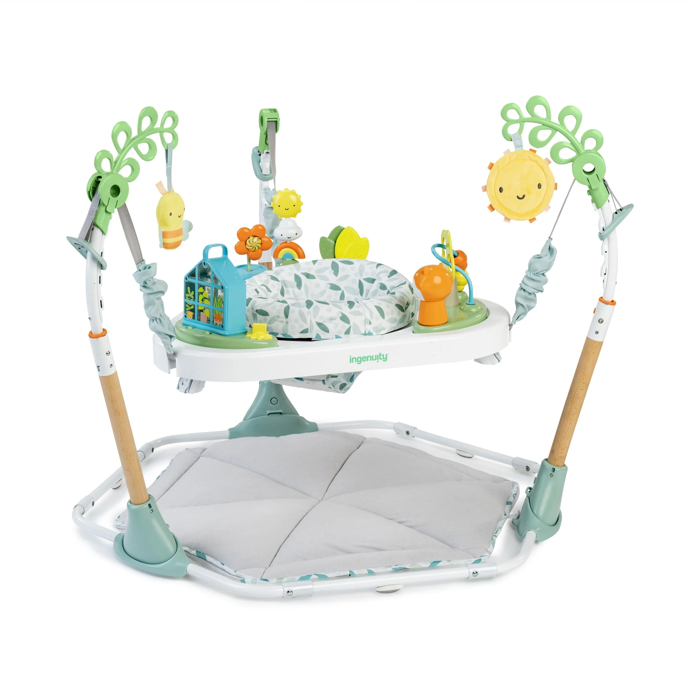 Ingenuity Tummy-to-Toes Play Gym, 6-in-1 Milestone Center