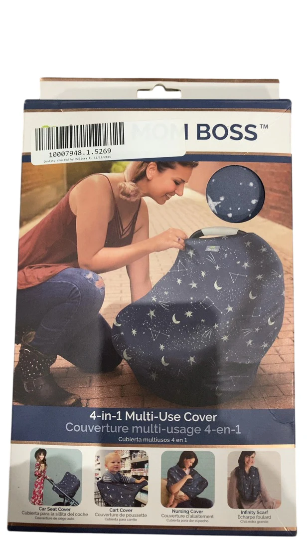 Itzy Ritzy Mom Boss 4-in-1 Multi-Use Nursing Cover, Constellation - Image 5