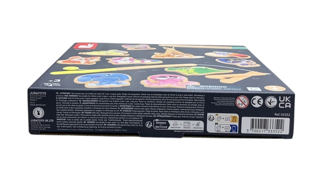 Janod Applepop Fishing Animal Wooden Carnival Game, Claw Game - Image 4