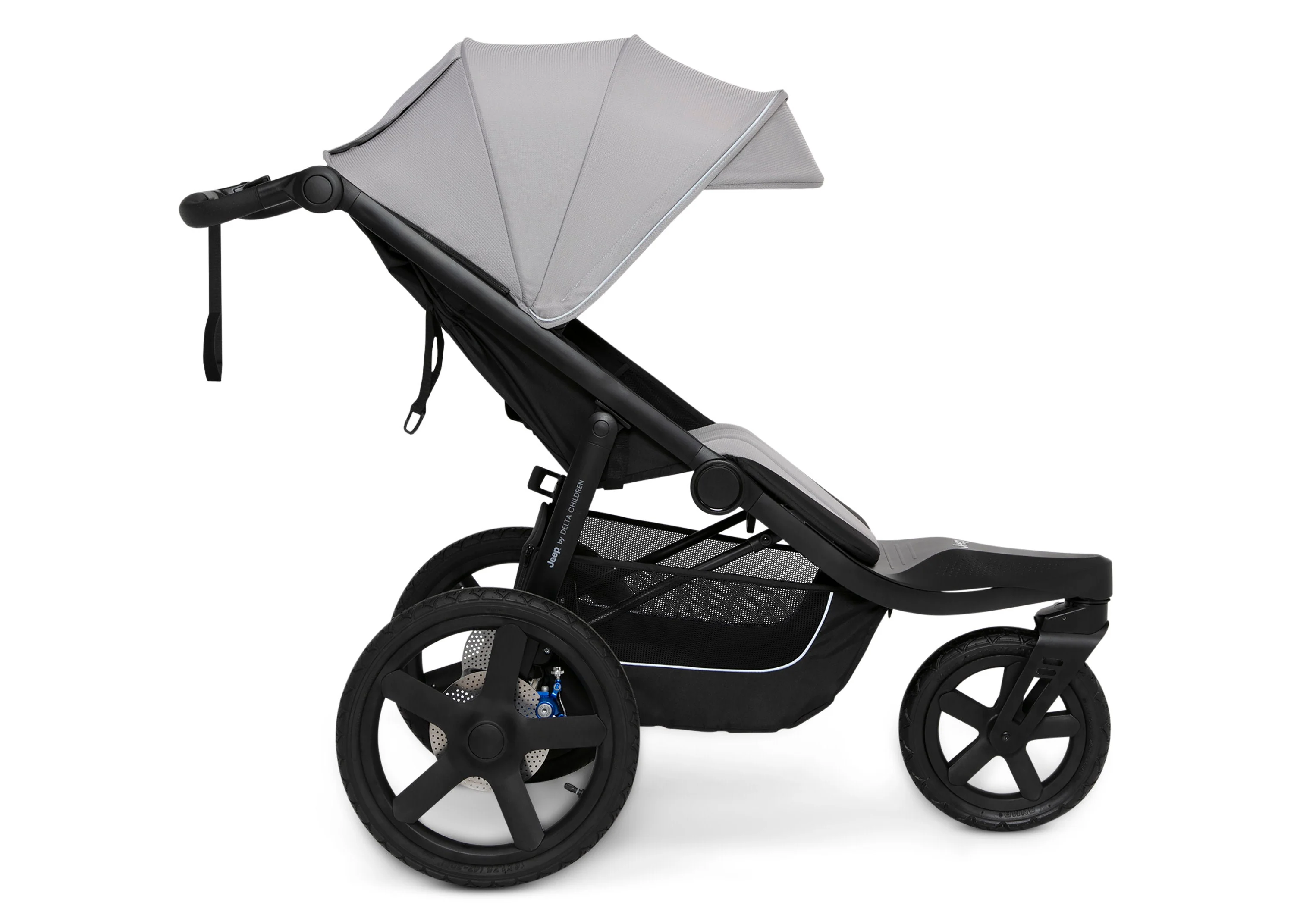 Jeep Powerglyde Pro Jogger Stroller, Soft Grey - Image 7