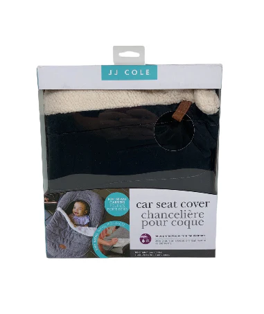 JJ Cole Car Seat Cover, Black - Image 2