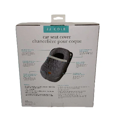 JJ Cole Car Seat Cover, Black - Image 3