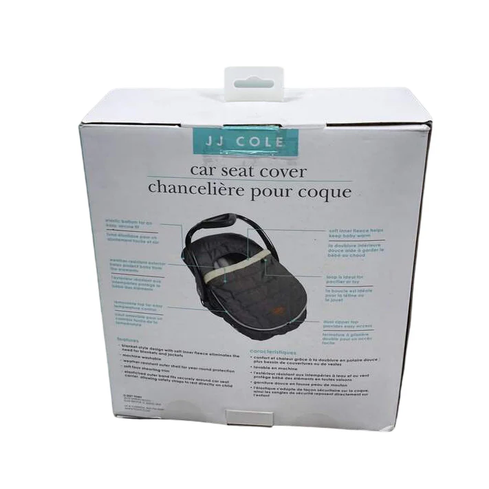 JJ Cole Car Seat Cover, Black - Image 3