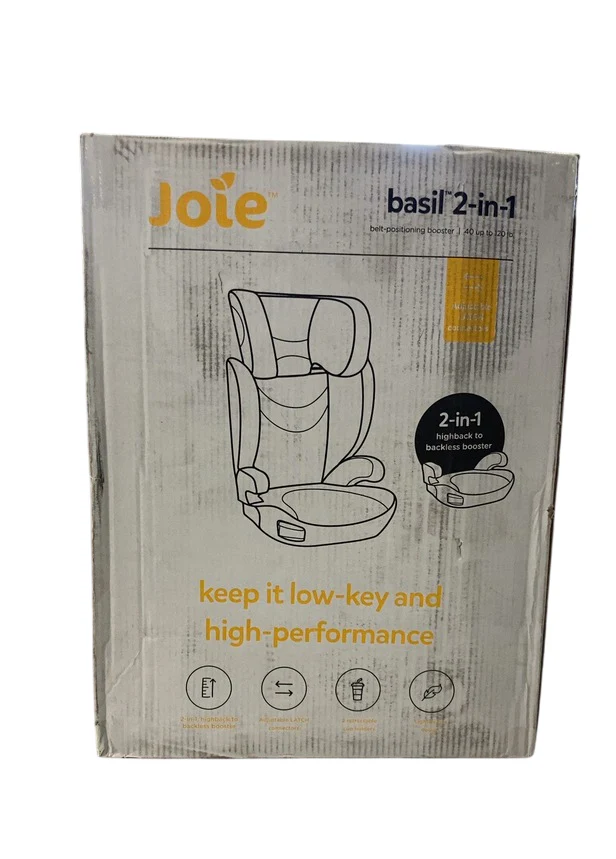 Joie Basil 2-in-1 Belt-Positioning Booster, Shale, 2024 - Image 2