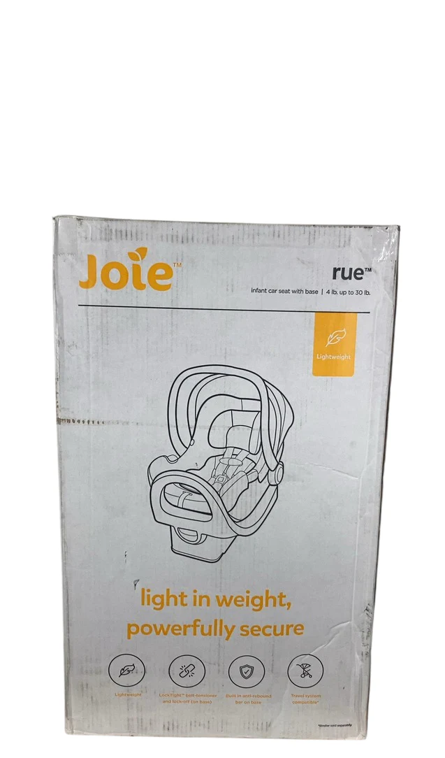 Joie Rue Infant Car Seat with Base, 2024, Shale - Image 2