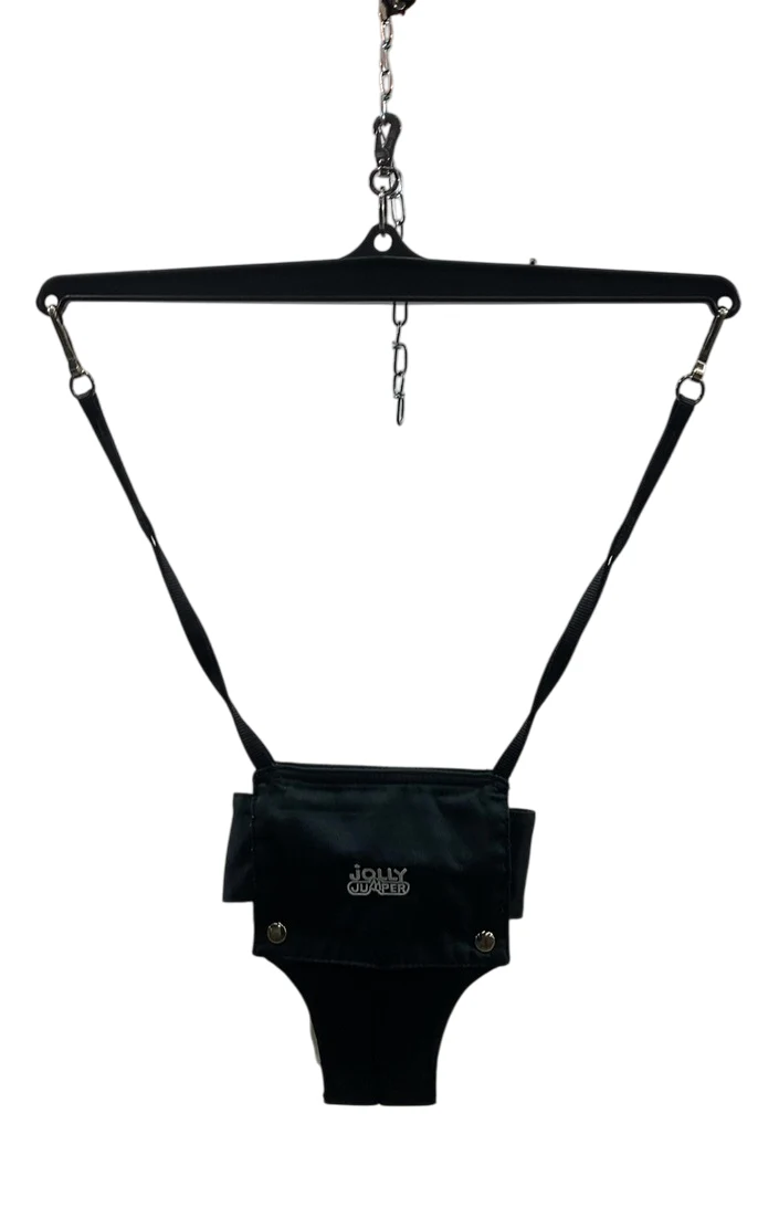 Jolly Jumper Baby Jumper With Stand, Carbon Black Saddle - Image 2