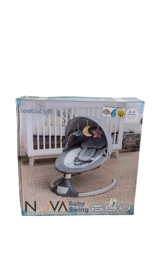 Jool Nova Baby Swing, Gray - Image 4