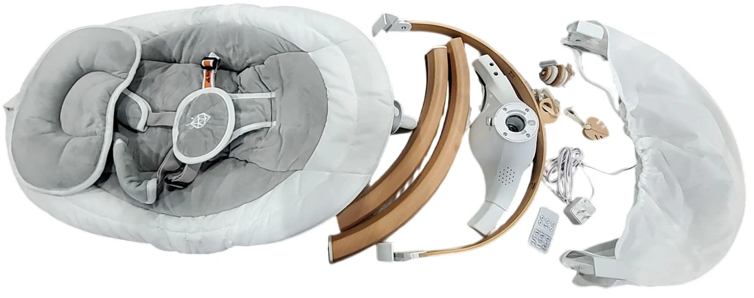 Jool Nova Baby Swing, Gray, Nature - Image 2