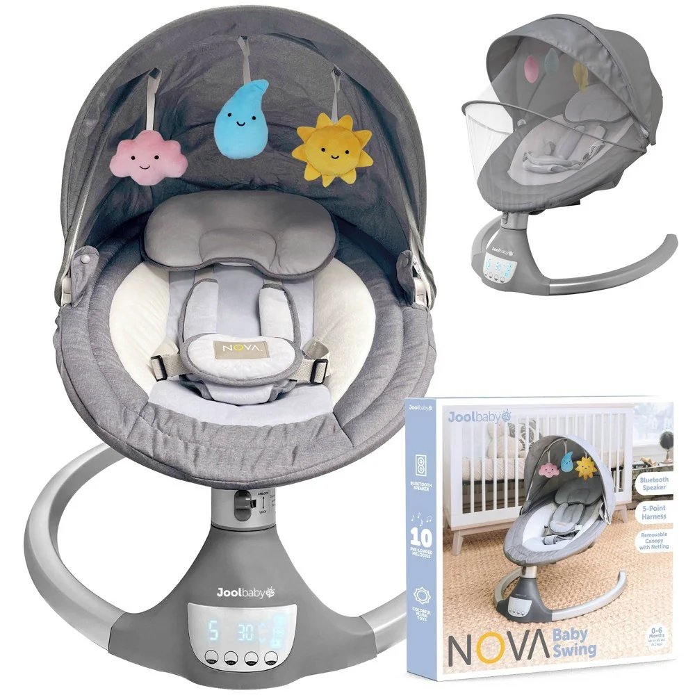 Jool Nova Baby Swing, Gray, Original