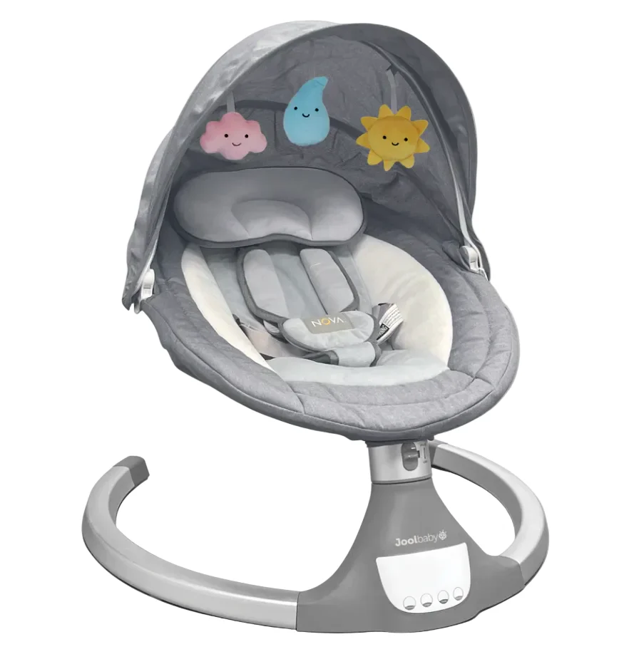 Jool Nova Baby Swing, Gray, Signature