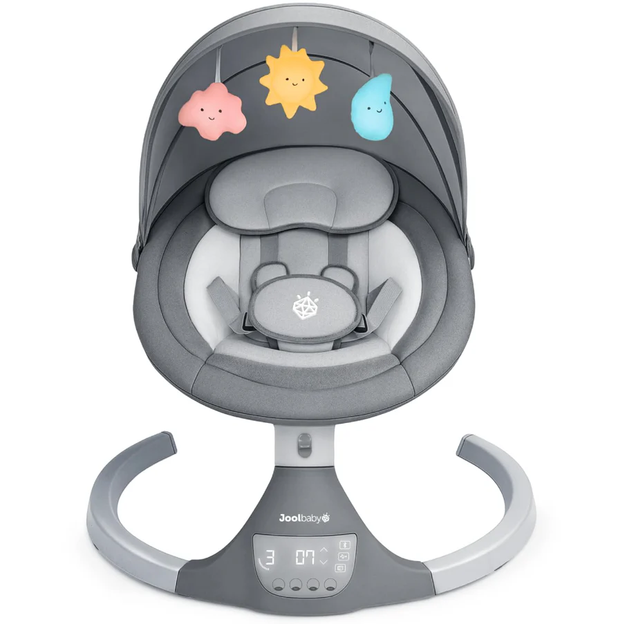 Jool Nova Baby Swing, Gray, Signature