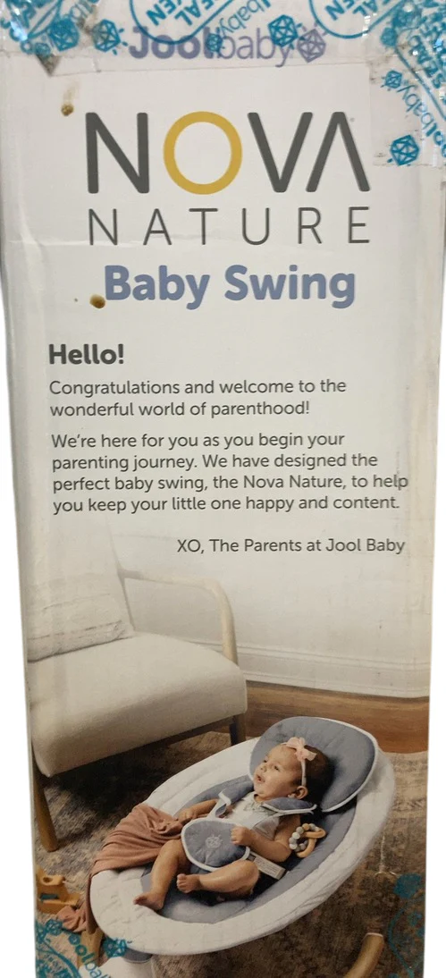 Jool Nova Nature Baby Swing, Oatmeal - Image 2
