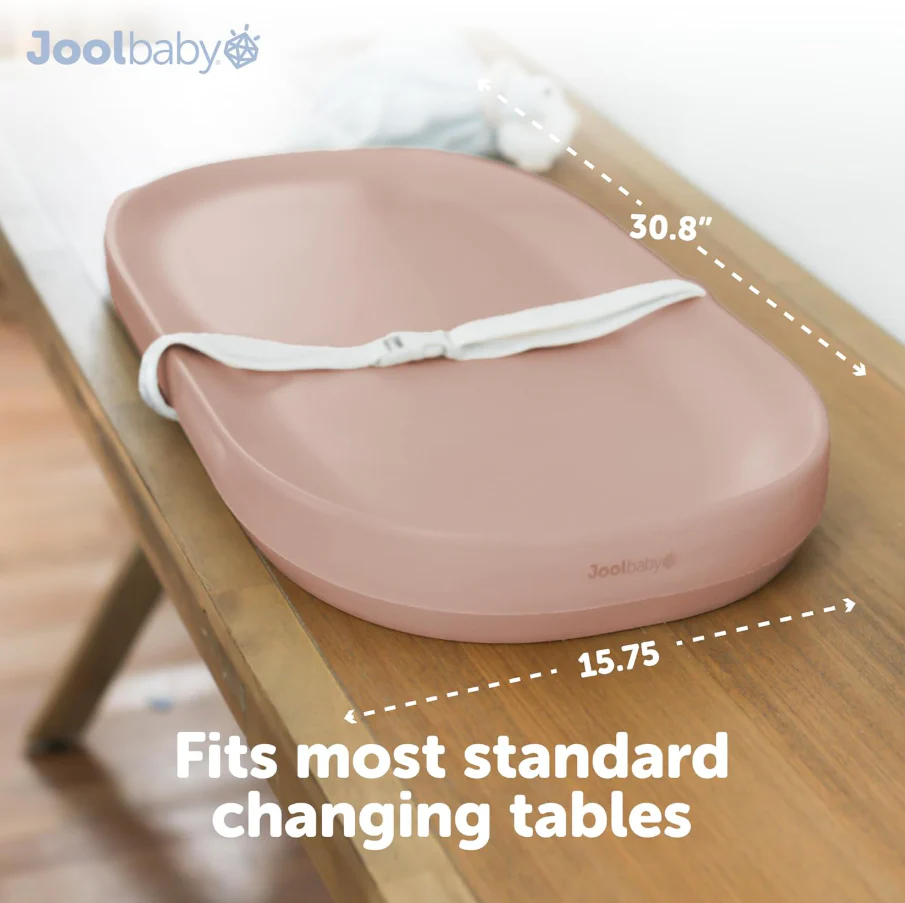 Jool Waterproof Changing Pad, Rose - Image 3