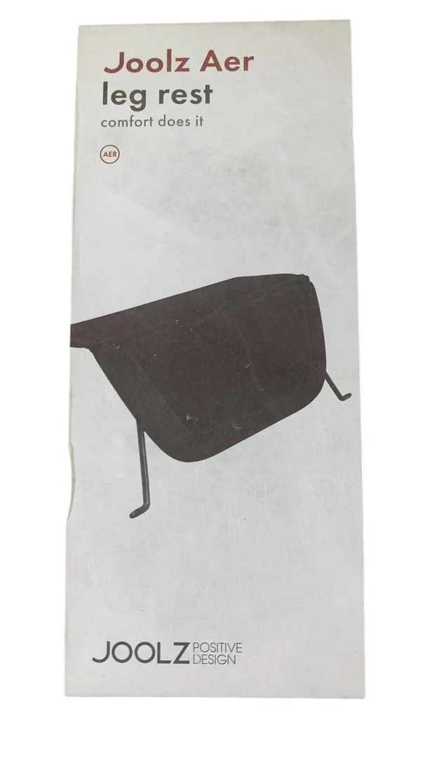Joolz Aer/Aer+ Leg Rest, Black - Image 3