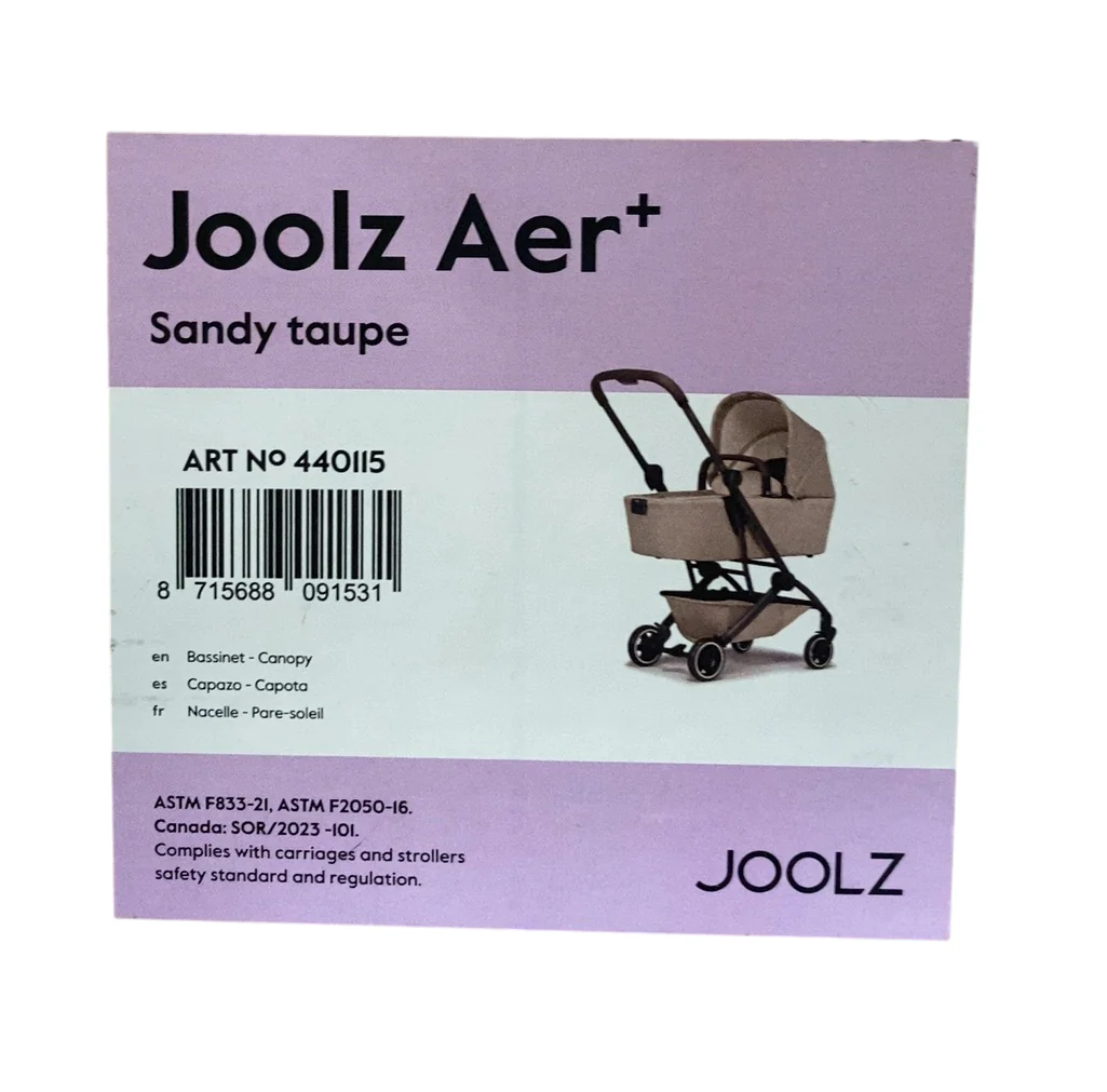 Joolz Aer+ Carrycot, Sandy Taupe - Image 5