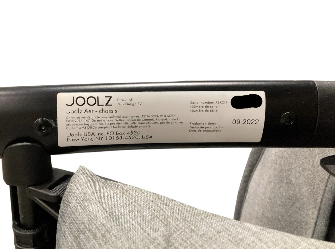 Joolz Aer Stroller, 2022, Delightful Grey - Image 8