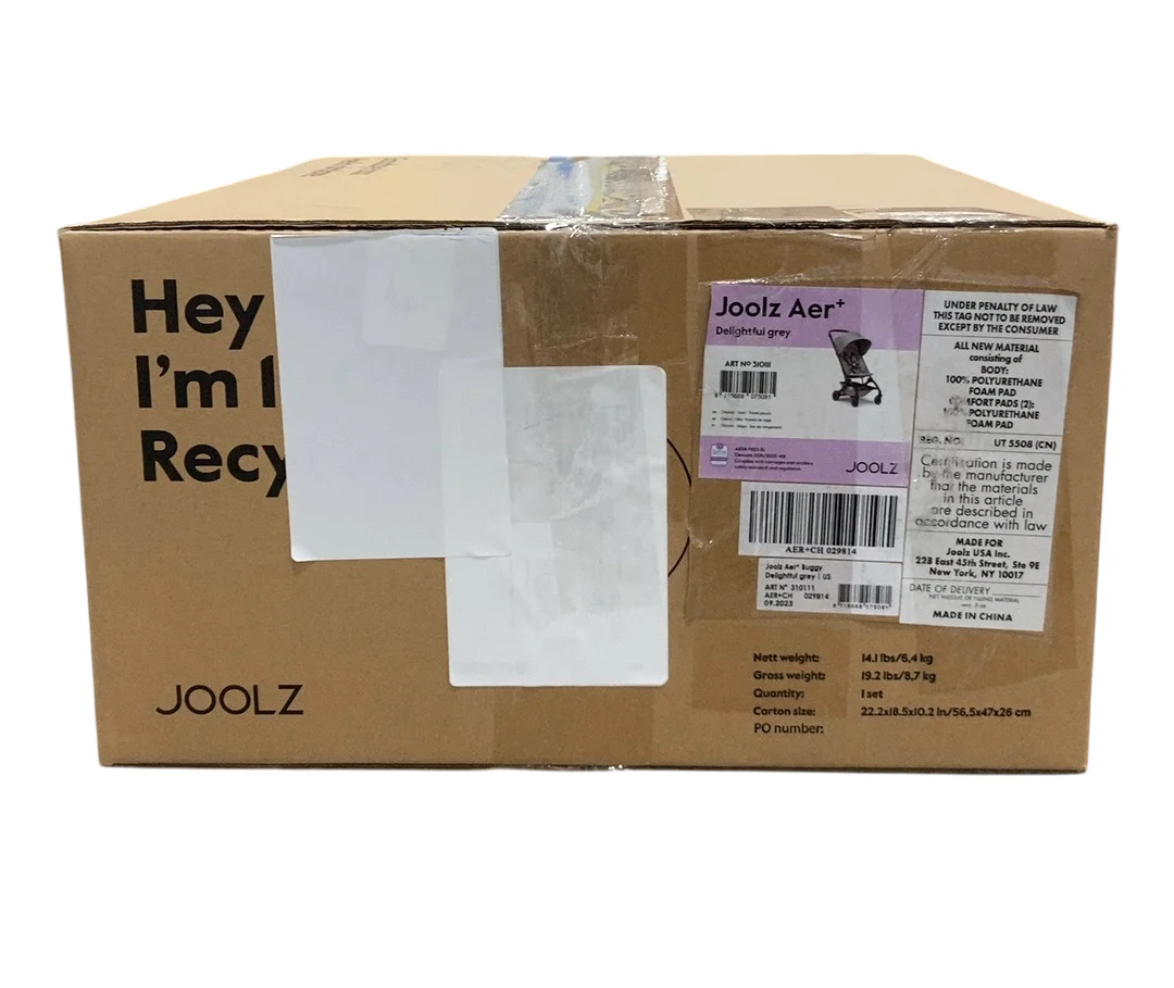 Joolz Aer+ Stroller, 2023, Delightful Grey - Image 10