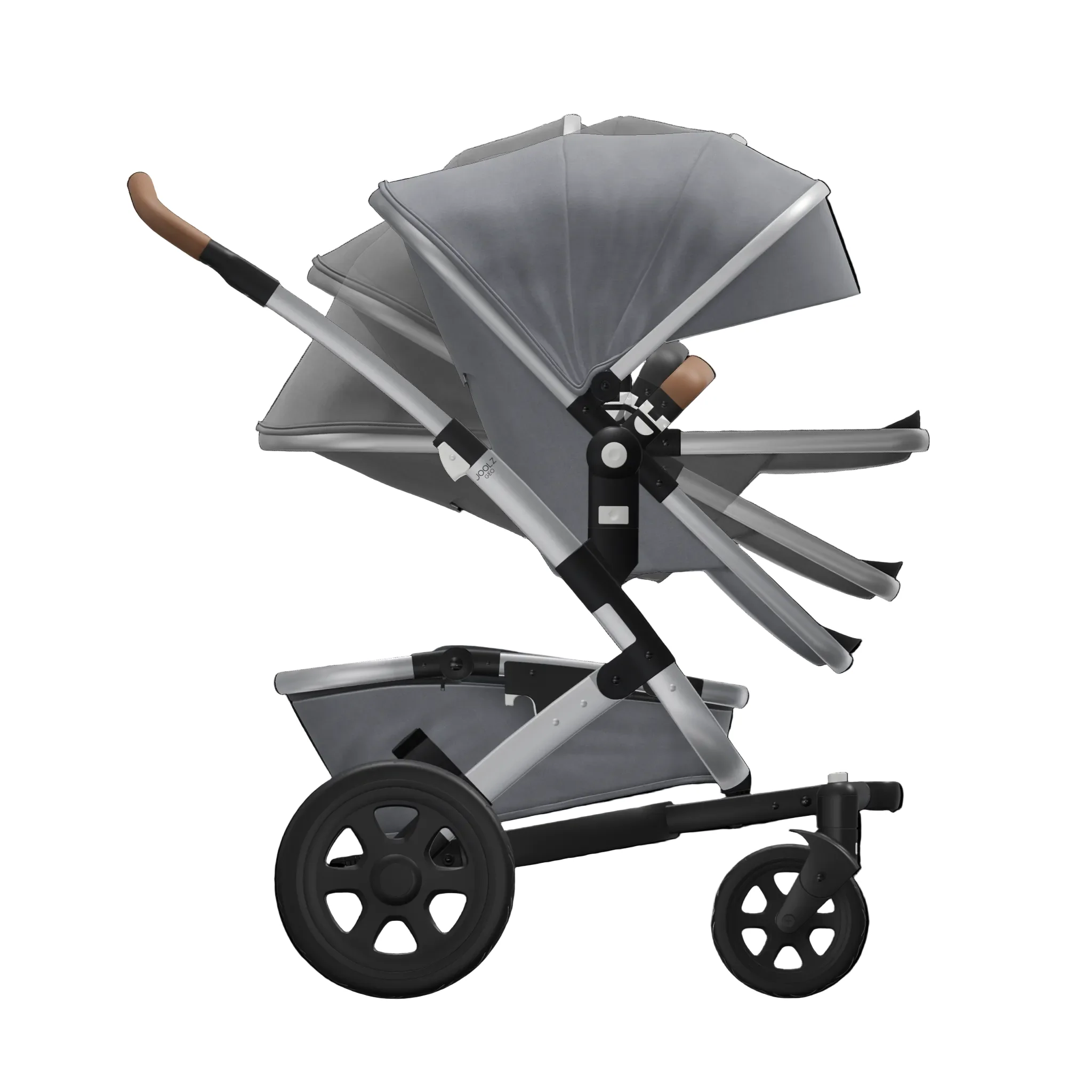 Joolz Geo2 Stroller, 2016, Gorgeous Grey - Image 2