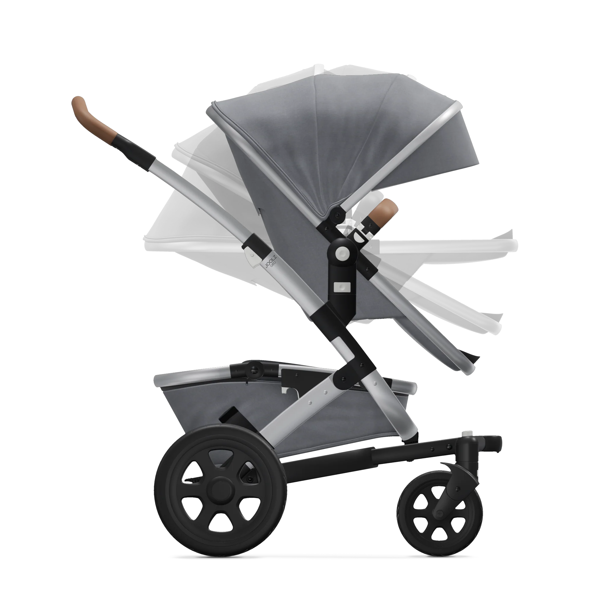 Joolz Geo2 Stroller, 2017, Gorgeous Grey - Image 2