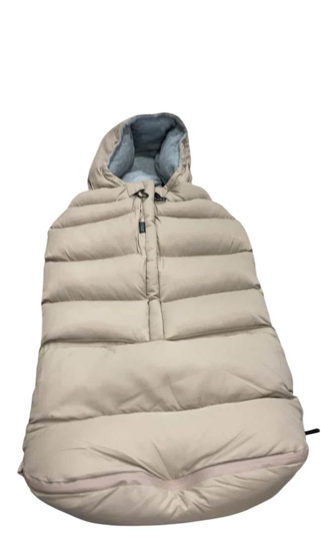 Joolz Zippered Footmuff, Puffer, Sandy Taupe - Image 2