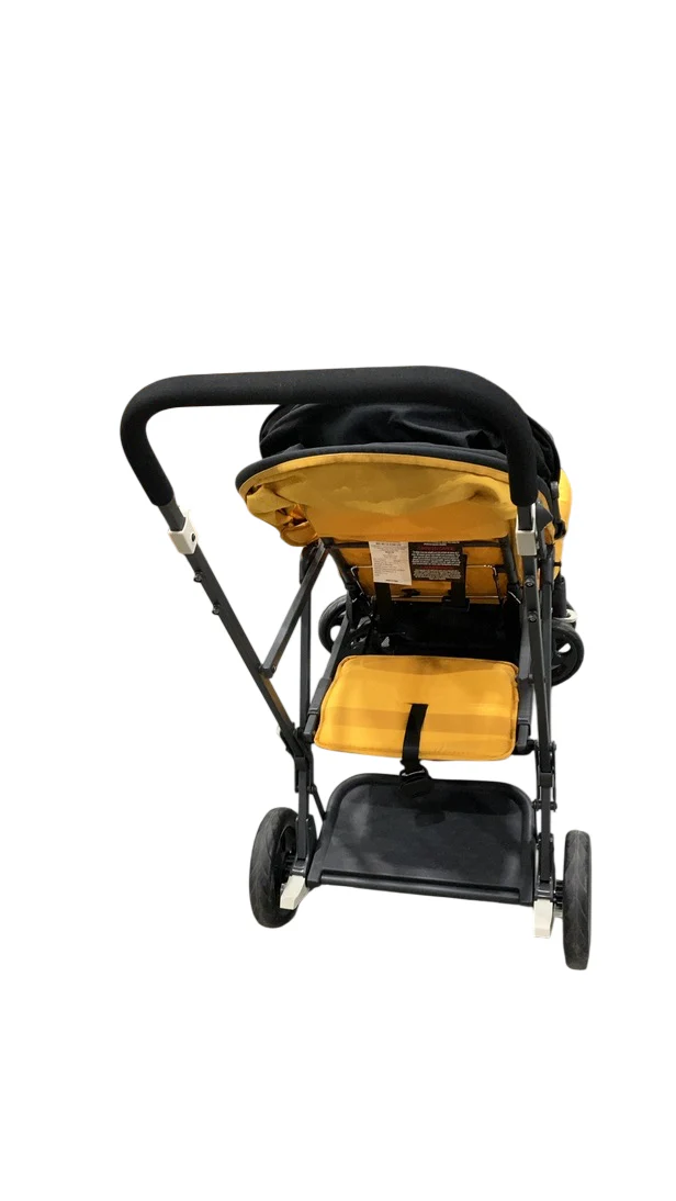 Joovy Caboose Too Graphite Sit and Stand Double Stroller, 2022, Amber - Image 4