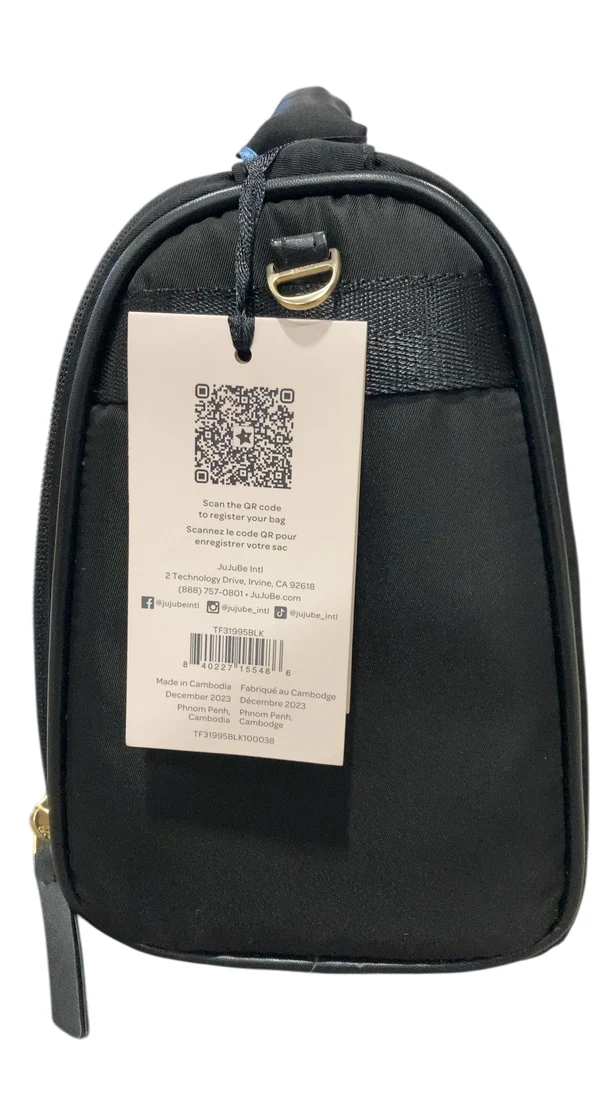 JuJuBe Insulated Bottle Bag, Black - Image 5