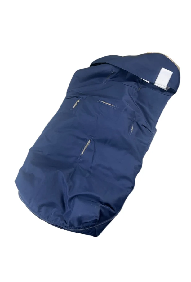 Kaiser Sherpa Fleece Lined Footmuff, Navy - Image 2